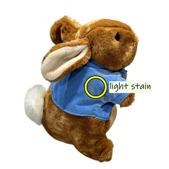 Vintage Eden Peter Rabbit Plush Bunny Frederick Warne 1990s Easter 10 Inch - Picture 10 of 10